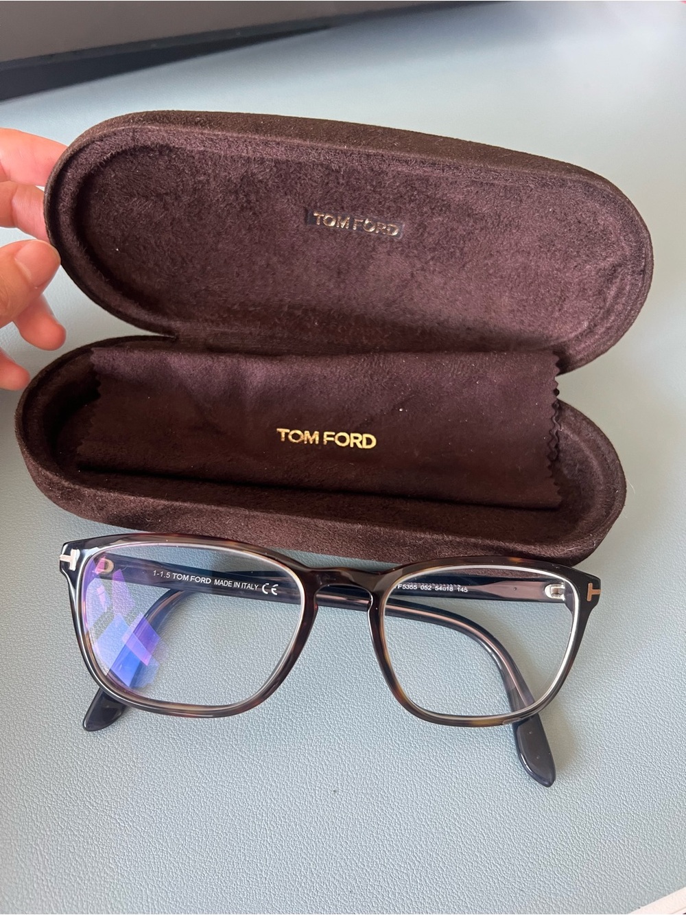 Excellent Condition Tom Ford Optical Frames (Model: FT5355 052)